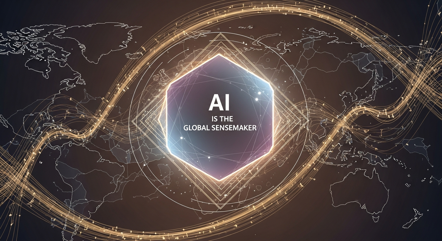 AI as the Global Sensemaker: Navigating Geopolitical Flux and Socio-Economic Tides